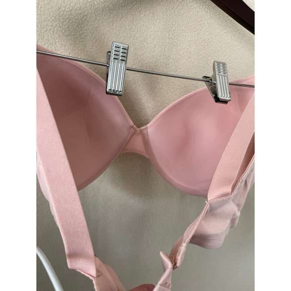 FOTL Pink Full-Coverage T-Shirt Bra - 34DD - Picture 6 of 9